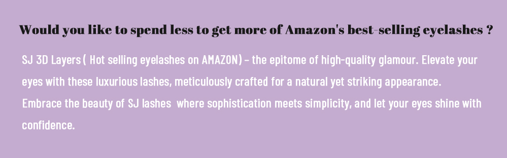 Would you like to spend less to get more of Amazon's best-selling eyelashes？