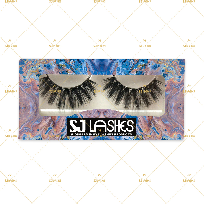 Paper Lash Box with Private Label Design Service #SSZD79