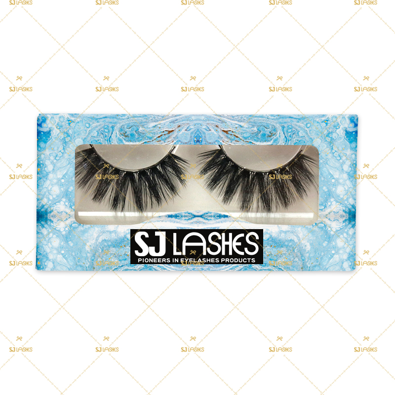 Paper Lash Box with Private Label Design Service #SSZD79