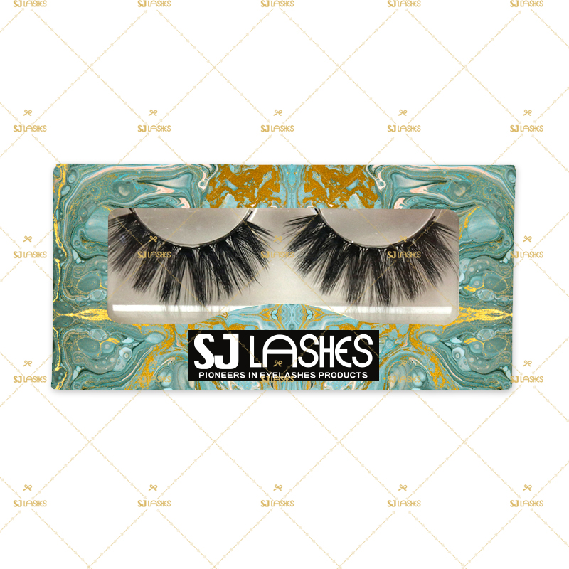 Paper Lash Box with Private Label Design Service #SSZD84