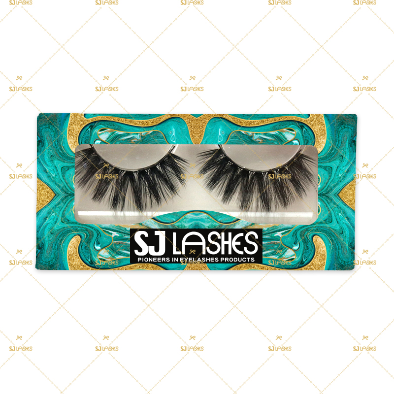 Paper Lash Box with Private Label Design Service #SSZD84