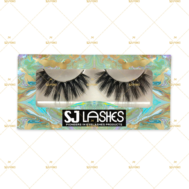 Paper Lash Box with Private Label Design Service #SSZD87