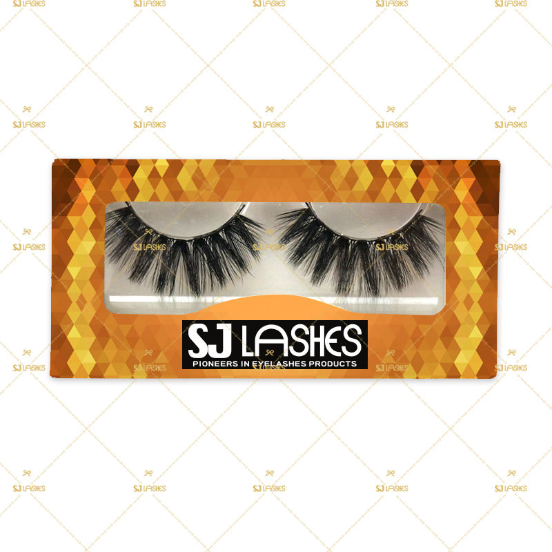 Paper Lash Box with Private Label Design Service #SSZD104