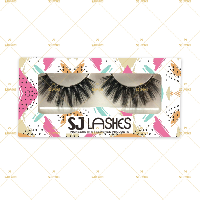 Paper Lash Box with Private Label Design Service #SSZH06