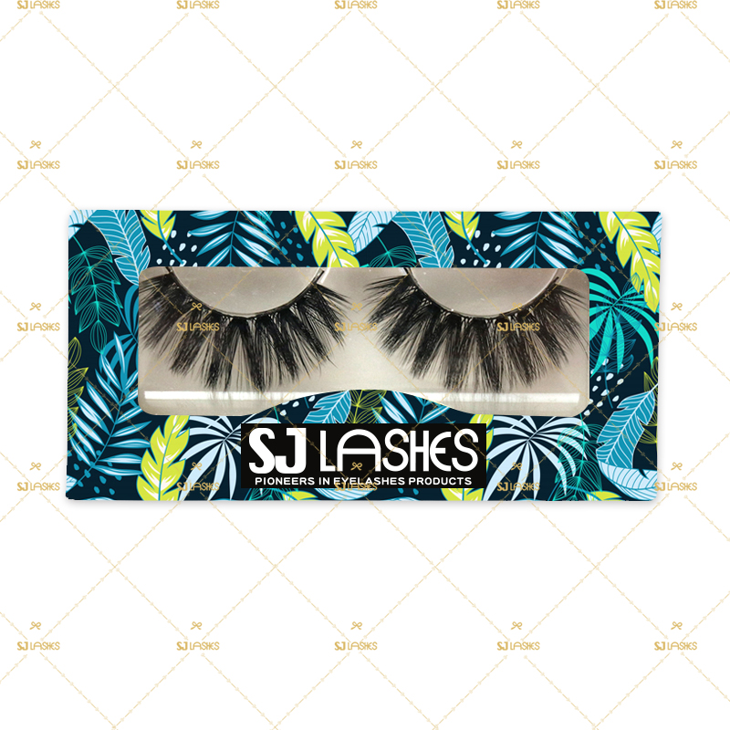 Paper Lash Box with Private Label Design Service #SSZH10