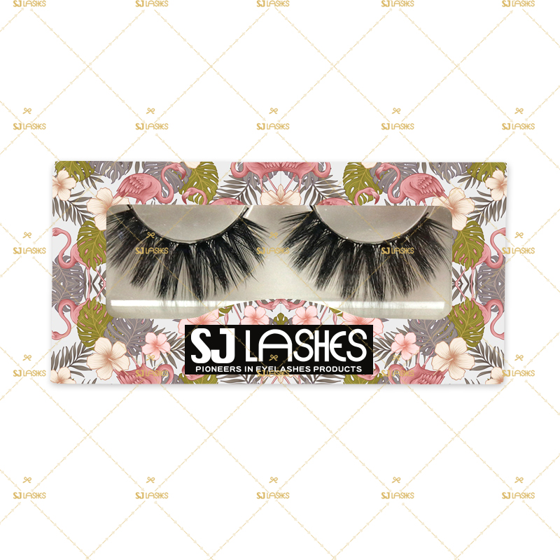 Paper Lash Box with Private Label Design Service #SSZH011