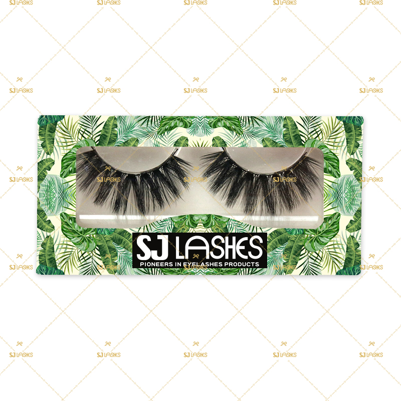 Paper Lash Box with Private Label Design Service #SSZH011