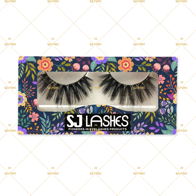 Paper Lash Box with Private Label Design Service #SSZH011