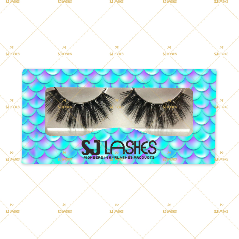 Paper Lash Box with Private Label Design Service #SSZR03