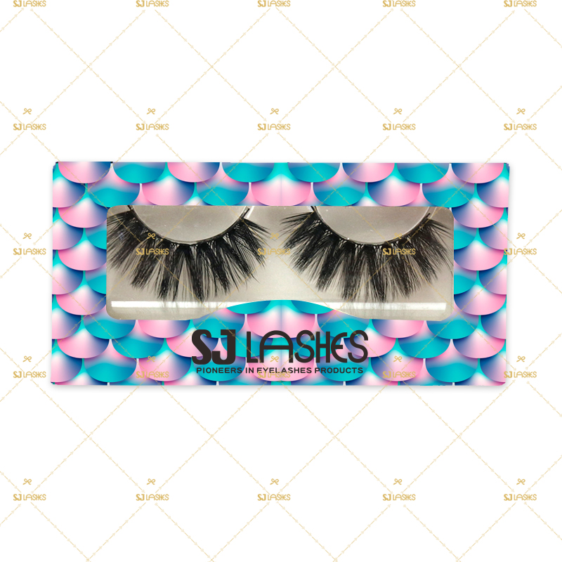 Paper Lash Box with Private Label Design Service #SSZR03