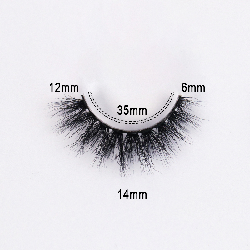 Wooly Curl Silk Strip Lashes #WS01