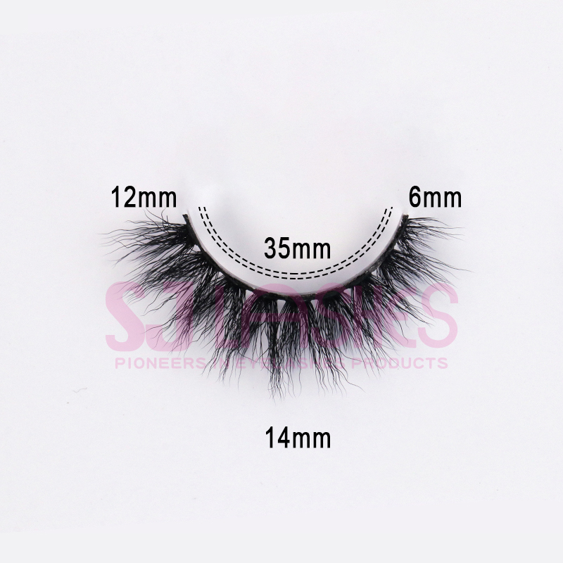 Wooly Curl Silk Strip Lashes #WS01
