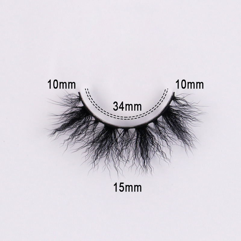Wooly Curl Silk Strip Lashes #WS02