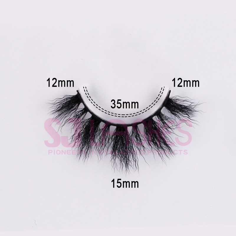 Wooly Curl Silk Strip Lashes #WS03