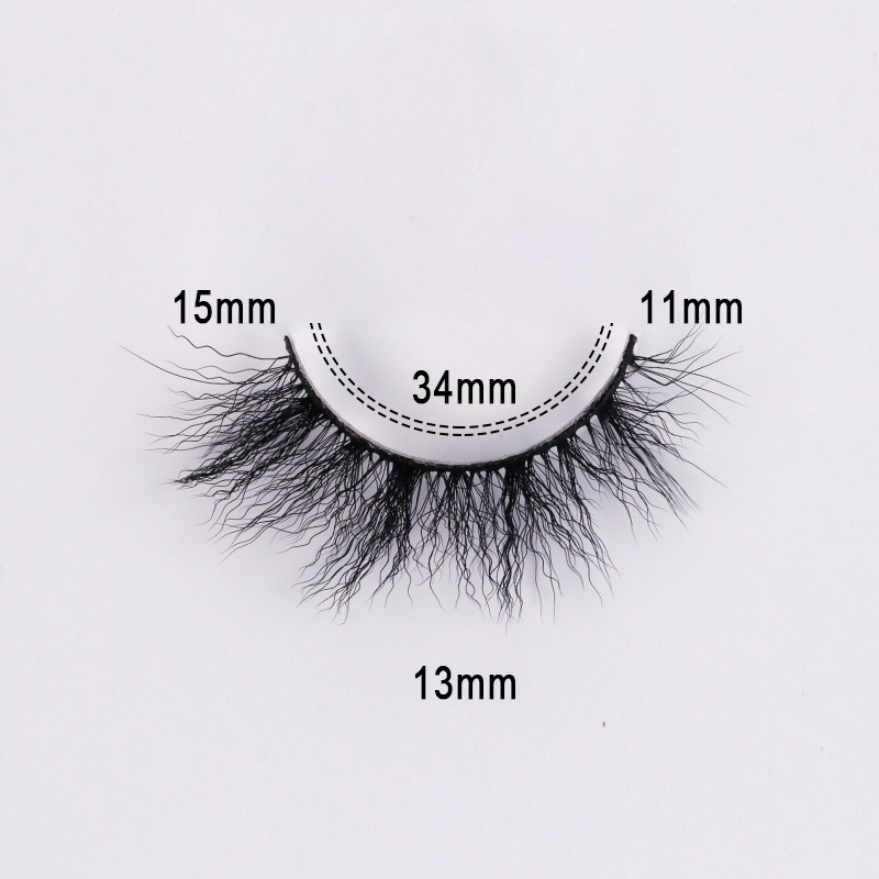 Wooly Curl Silk Strip Lashes #WS04