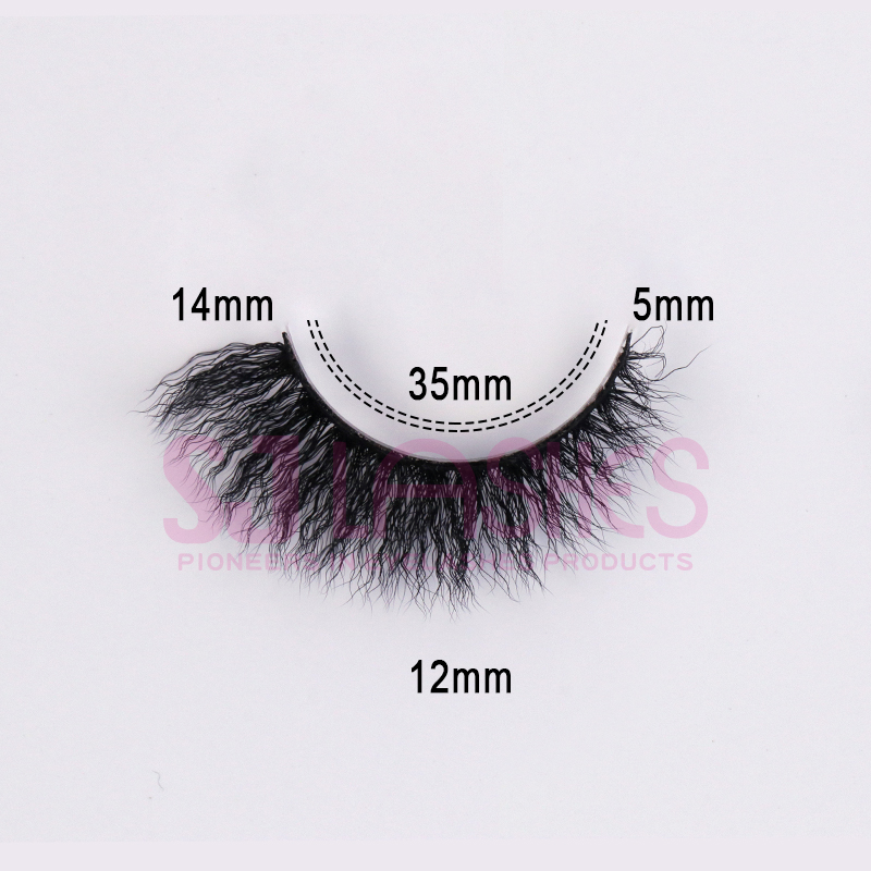 Wooly Curl Silk Strip Lashes #WS05
