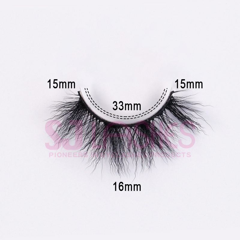 Wooly Curl Silk Strip Lashes #WS06