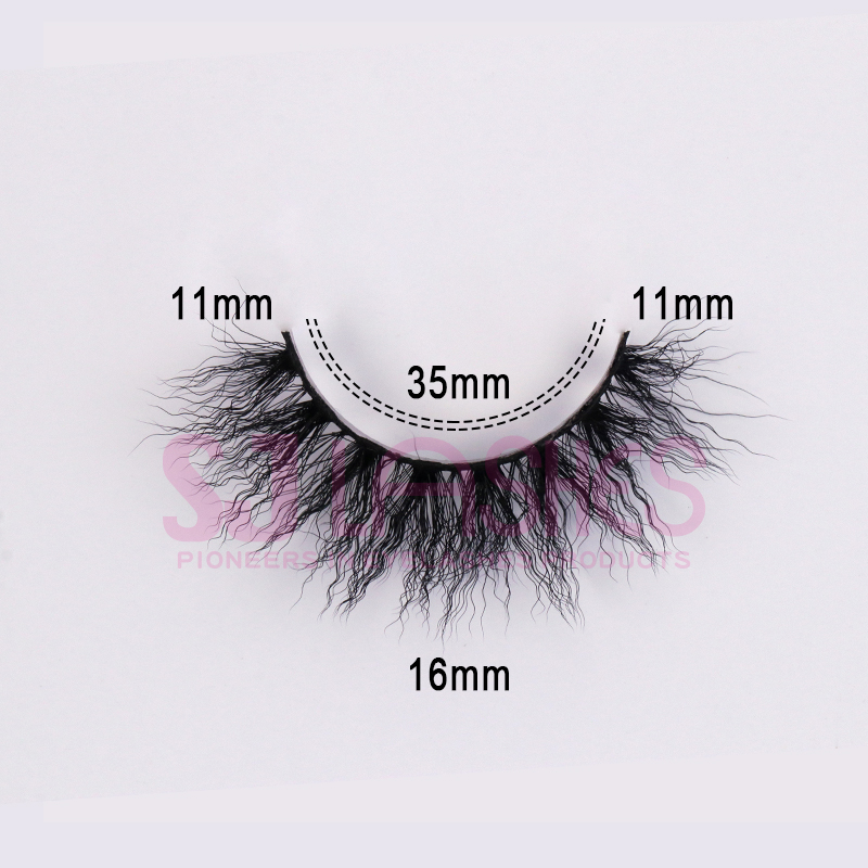 Wooly Curl Silk Strip Lashes #WS07