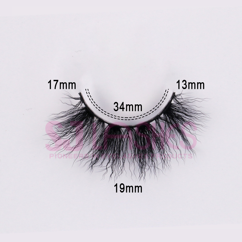 Wooly Curl Silk Strip Lashes #WS08