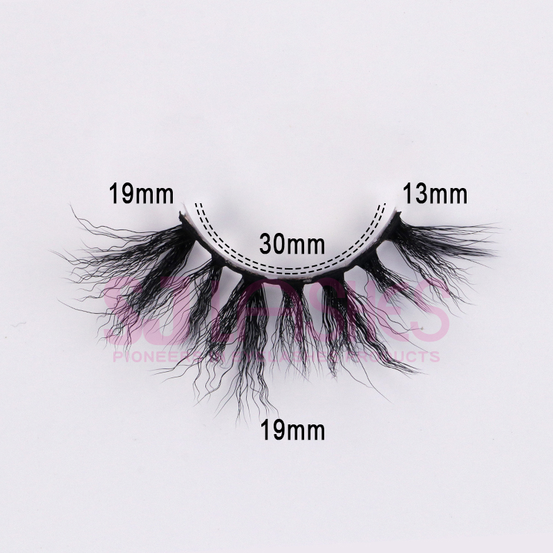 Wooly Curl Silk Strip Lashes #WS09