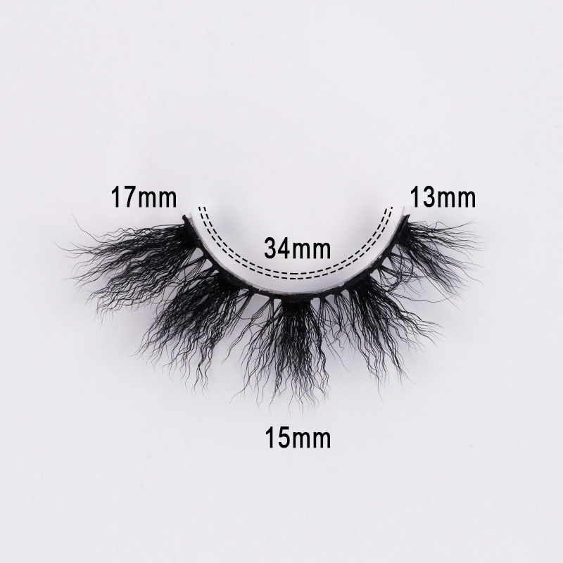 Wooly Curl Silk Strip Lashes #WS15