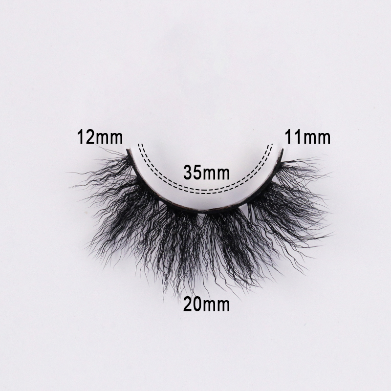 Wooly Curl Silk Strip Lashes #WS16