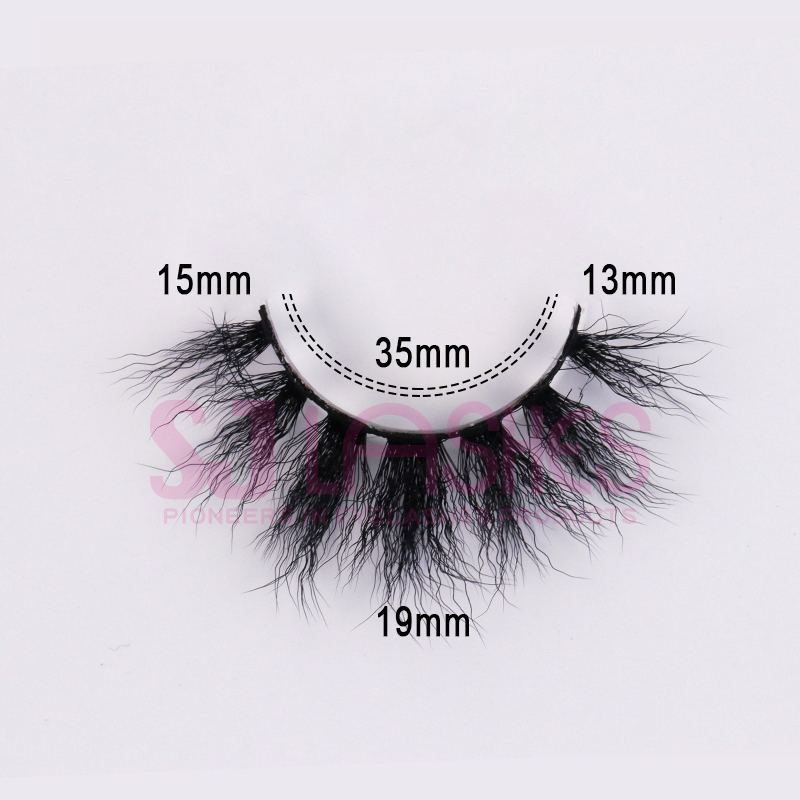 Wooly Curl Silk Strip Lashes #WS18