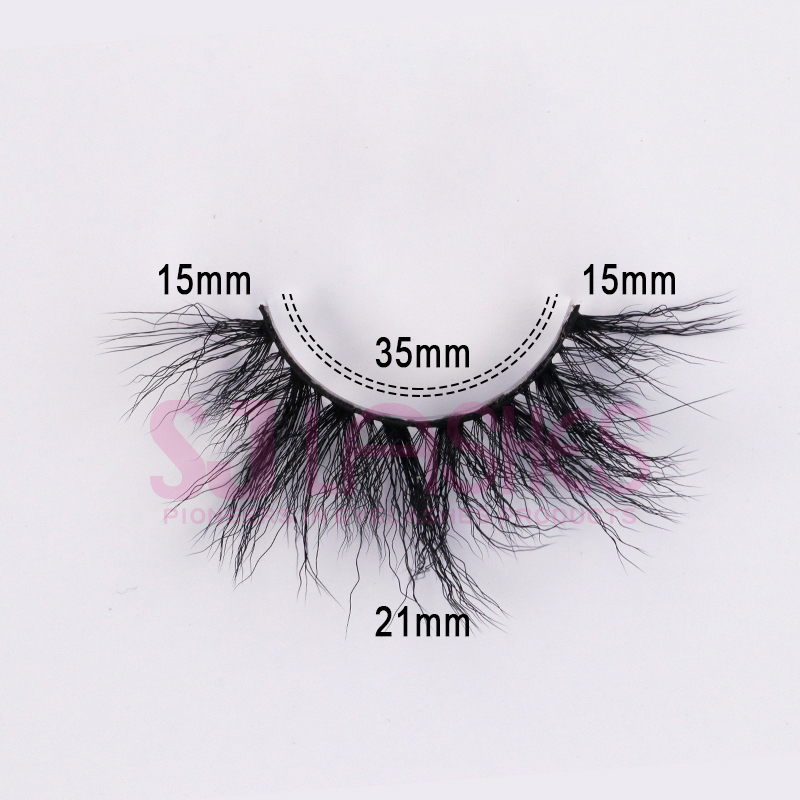 Wooly Curl Silk Strip Lashes #WS19