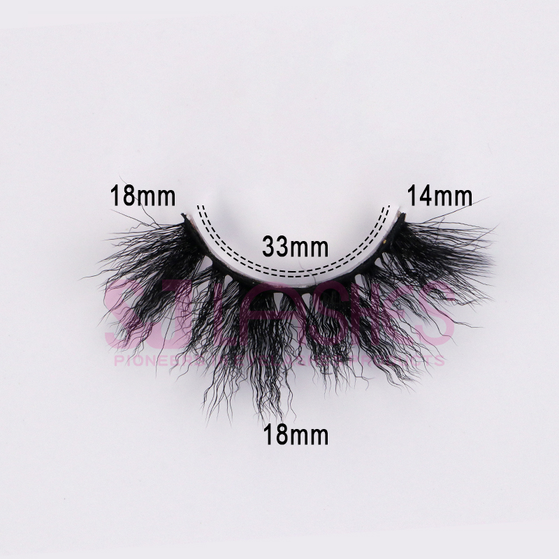 Wooly Curl Silk Strip Lashes #WS21