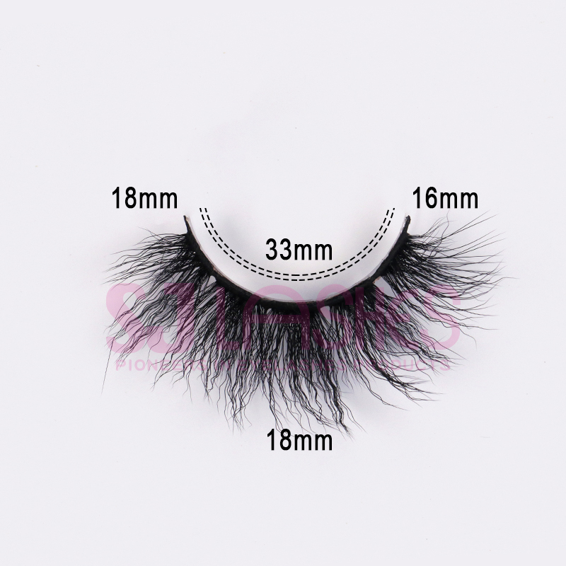 Wooly Curl Silk Strip Lashes #WS24