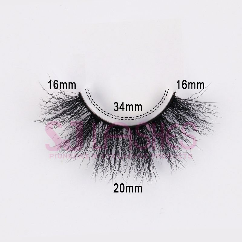 Wooly Curl Silk Strip Lashes #WS28