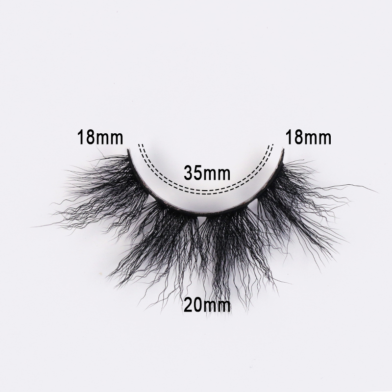 Wooly Curl Silk Strip Lashes #WS29