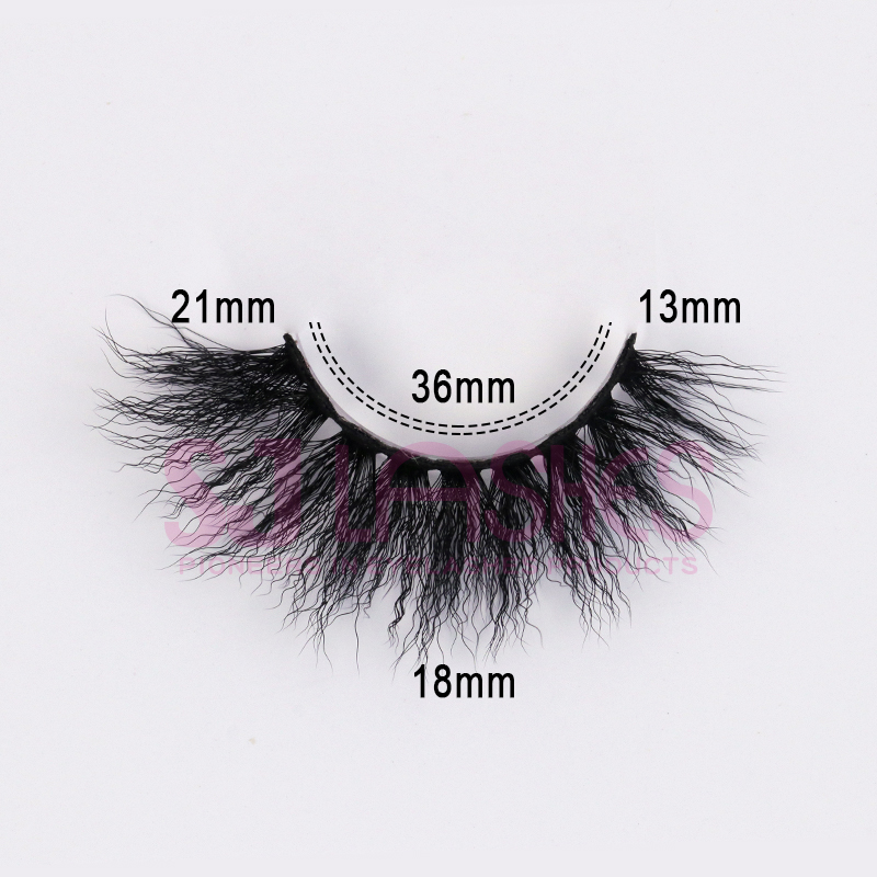 Wooly Curl Silk Strip Lashes #WS30