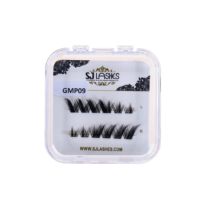 Glueless Pre-Mapped Cluster Lashes #GMP09