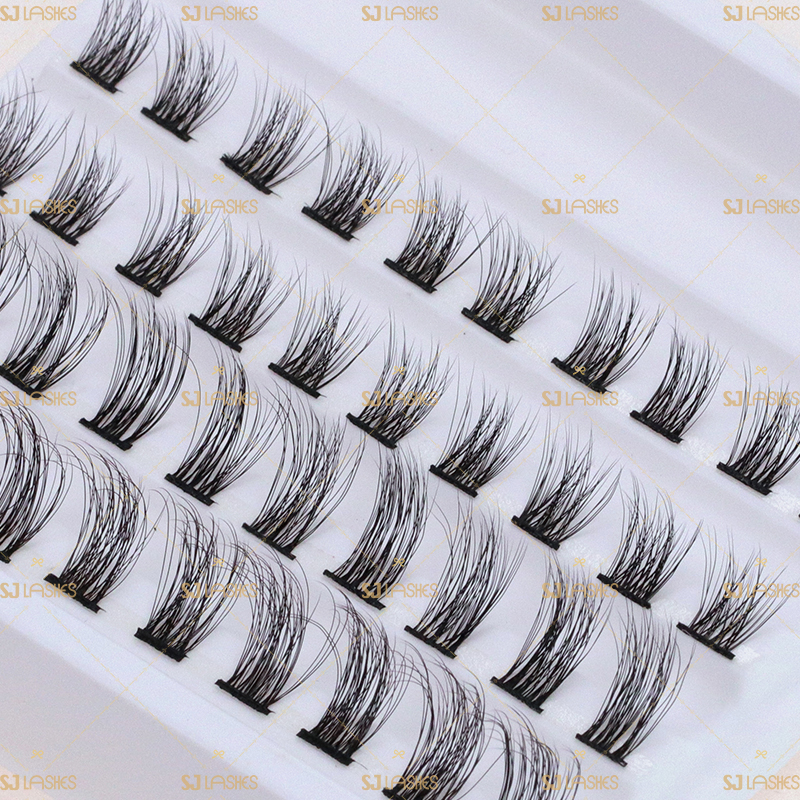 Pre-Cut Fluffy Silk Lashes #3DIY01