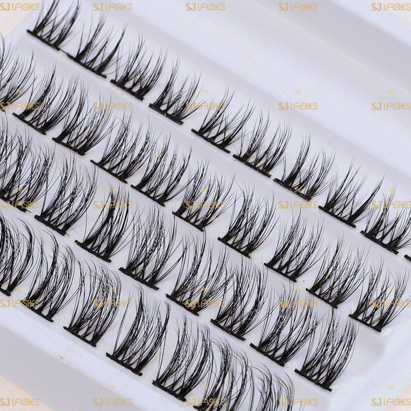 Pre-Cut Fluffy Silk Lashes #3DIY04