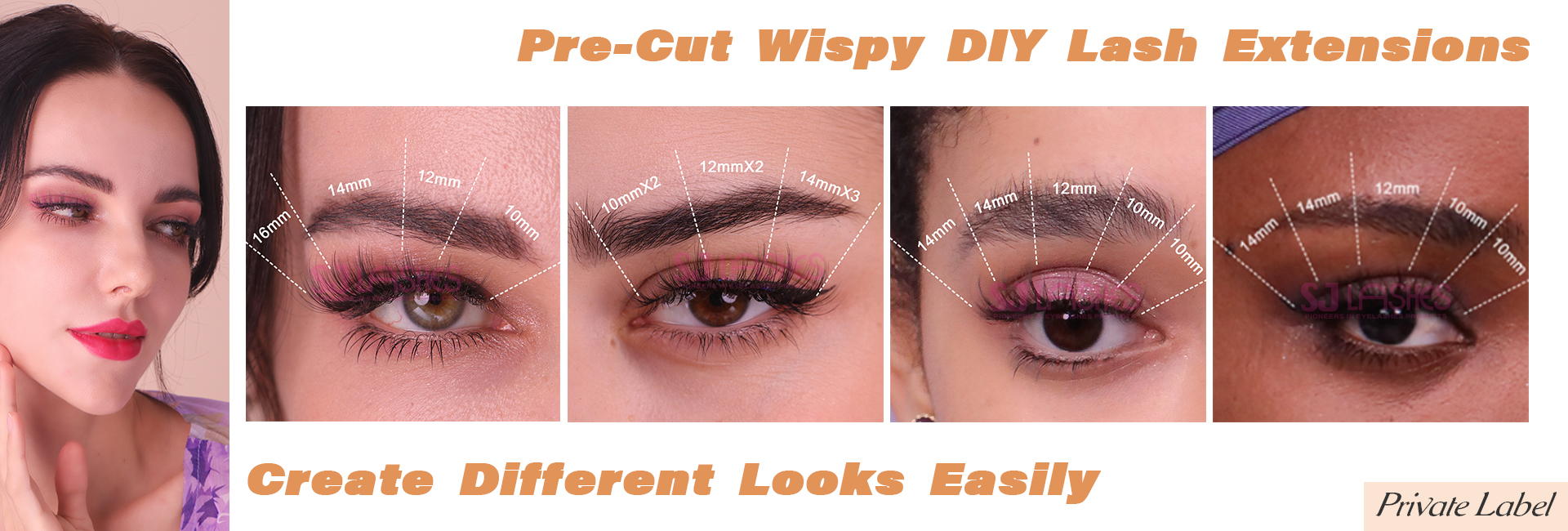 Pre-Cut Wispy DIY Lash Extensions