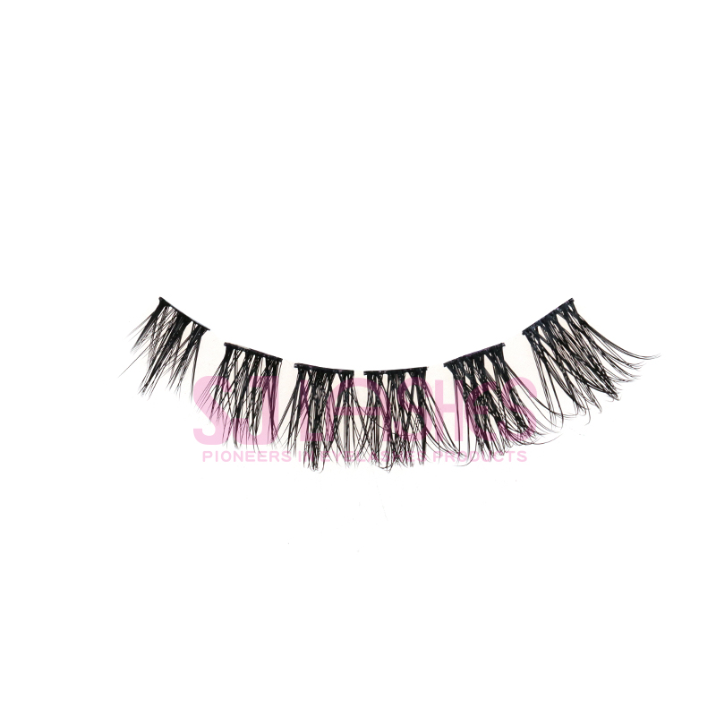 Natural Russian Volume Cluster Lashes #RS01